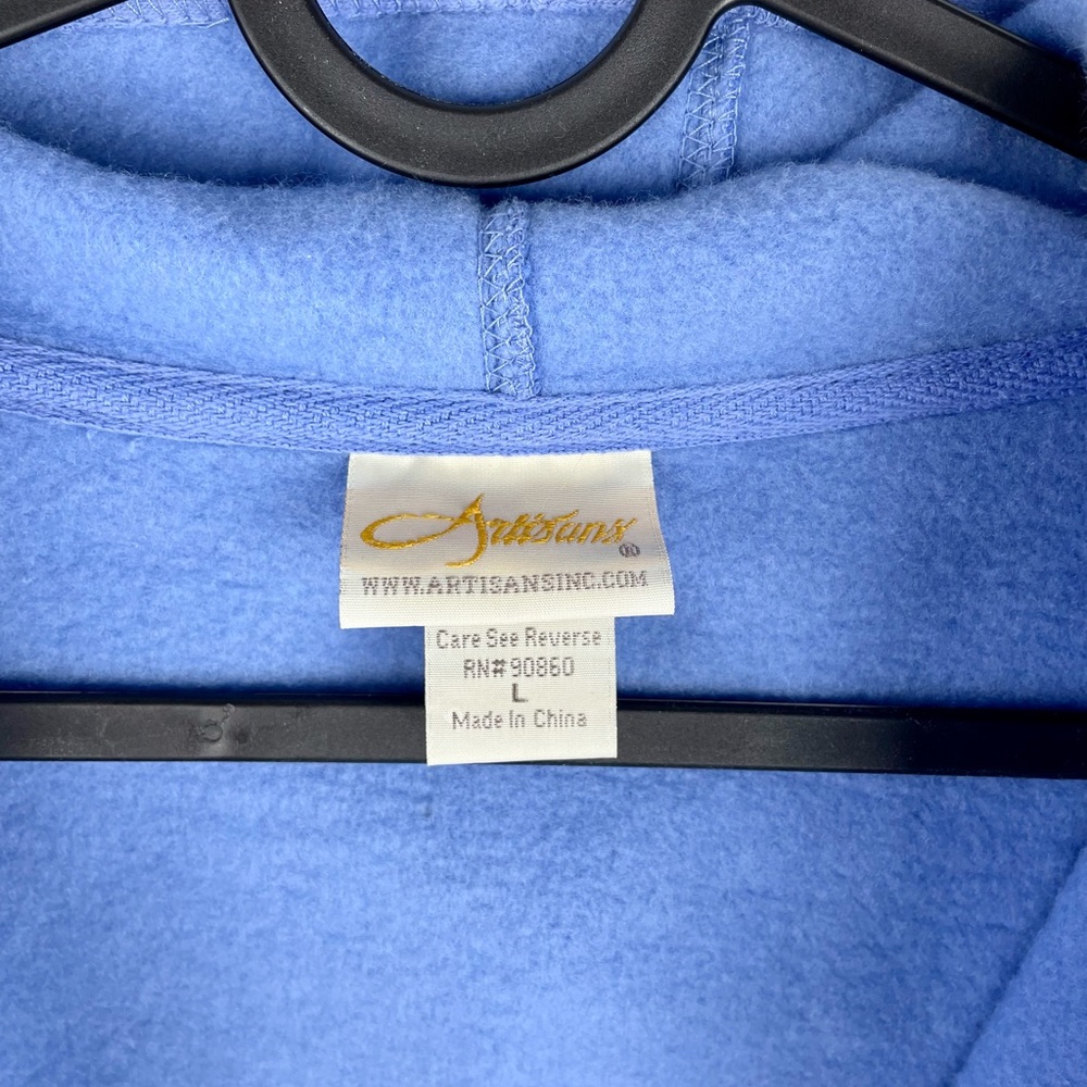 Blue Artisans hoodie with zipper, Jacket - Picture 6 of 7
